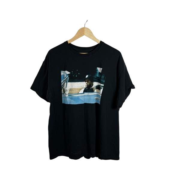 VINTAGE 90s Ice Cube Graphic Crewneck Tee in Black Size XL - Picture 2 of 7